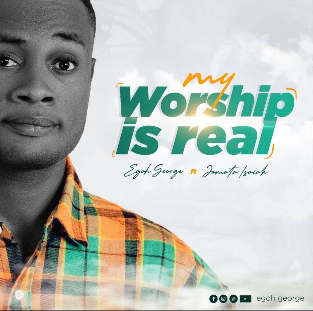 george my worship is real artwork